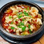 Best Stone Pot Sliced Chicken 石锅鸡片 in West Lafayette, IN