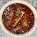 Best Braised Pig Leg with Pickled Pepper 霸王圆蹄 in West Lafayette, IN