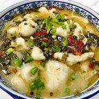 Best Fish Filet with Clear Noodle in Szechuan Pickle Soup 酸菜鱼 in West Lafayette, IN