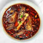 Best Braised Pig Leg with Pickled Pepper 霸王圆蹄 in West Lafayette, IN
