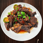 Best Braised Pig Leg W. Chili Pepper
香辣圆蹄 in West Lafayette, IN