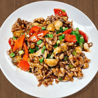 Best Mushroom Pork 蘑菇炒肉 in West Lafayette, IN